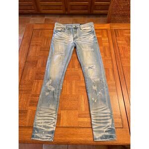 GTFO DISTRESSED, SKINNY JEANS MEN’S SIZE 34